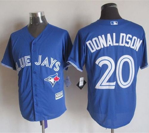 Blue Jays #20 Josh Donaldson Blue New Cool Base Stitched MLB Jersey - Click Image to Close